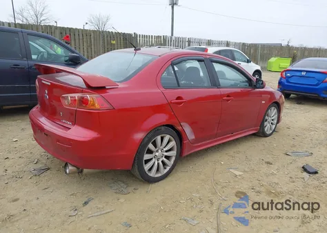 2009 Mitsubishi Lancer Gts from USA, damaged, VIN JA3AU86W39U034697